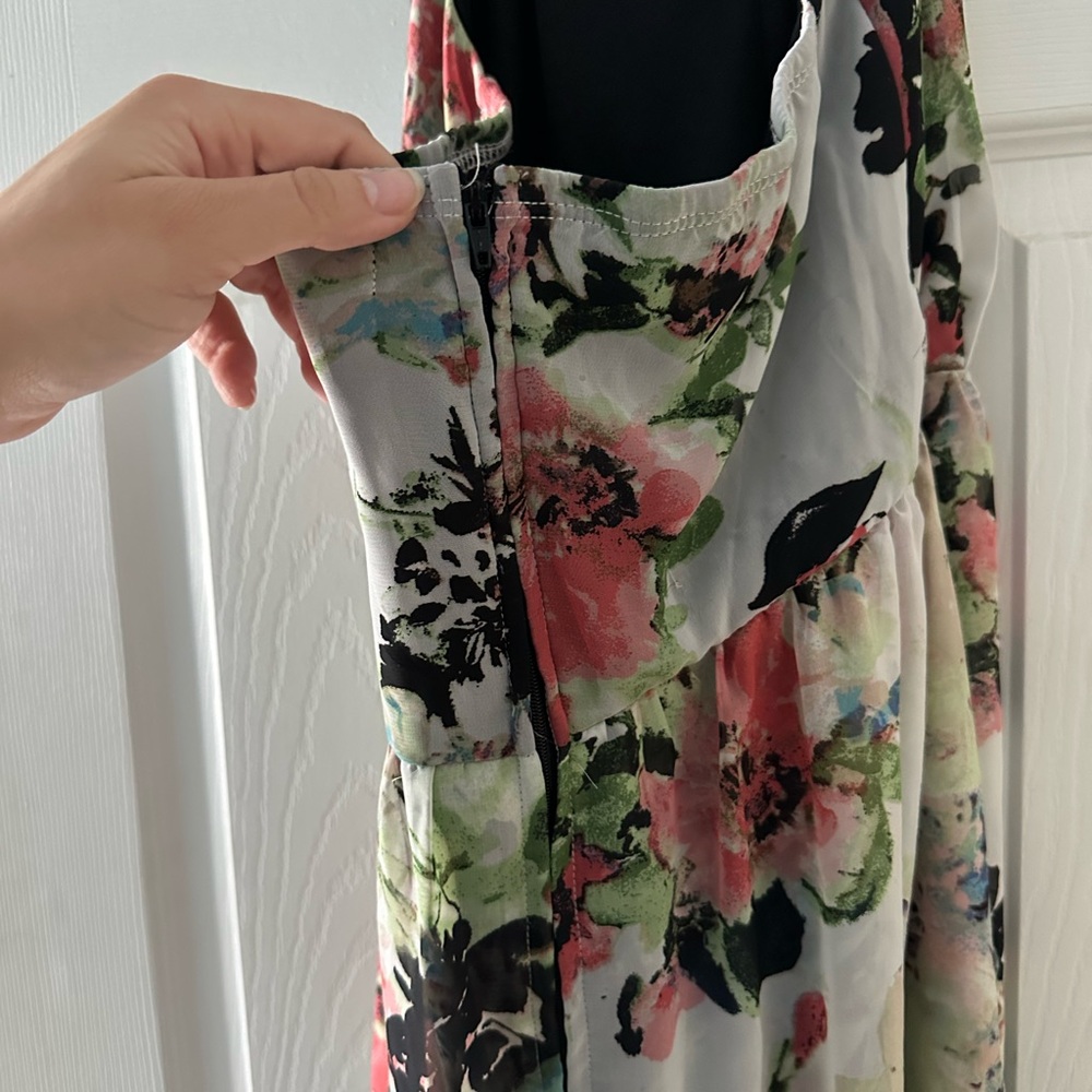 Crystal Doll Floral Print Dress - Picture 5 of 9